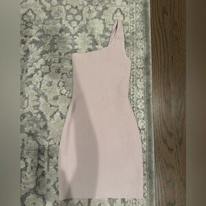 Babaton Sculpt knit one shoulder dress ￼